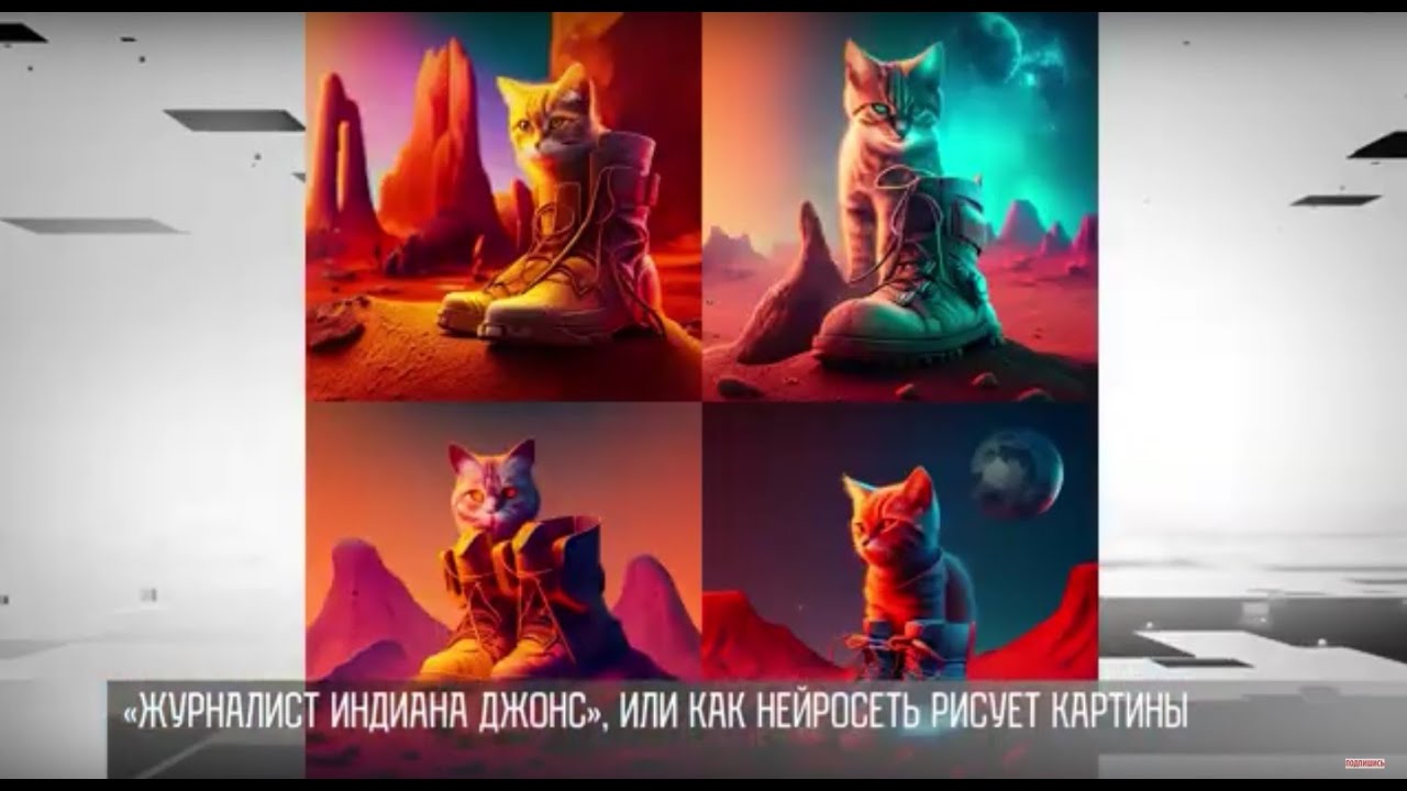 «Кот в сапогах на Марсе», или для чего нейросети | Первый Приднестровский