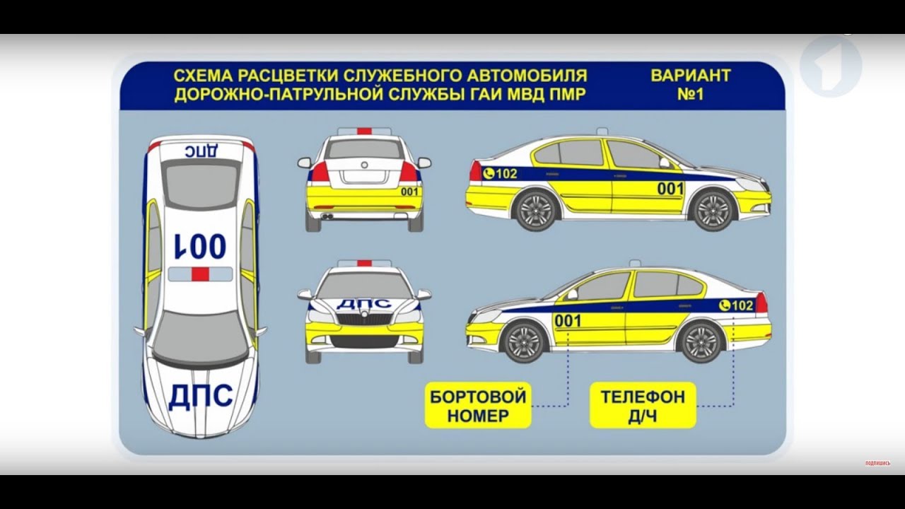 Синие или желтые? Какими будут новые автомобили ГАИ? | Первый  Приднестровский