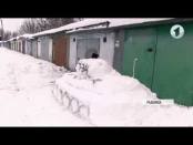 Снежный Т-34 из Рыбницы