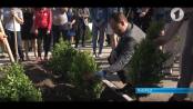 В Рыбнице прошла акция «Посади свое дерево»
