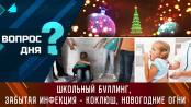 Школьный буллинг, забытая инфекция – коклюш, новогодние огни. Вопрос дня
