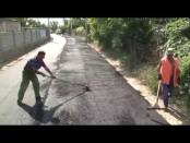 Долгожданный ремонт дорог в Каменке