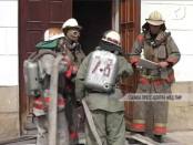 Во Дворце культуры спасатели столичного пожарного гарнизона провели тактические учения