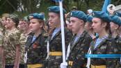Маленький парад Победы в столичной гимназии