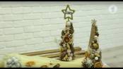 Ёлочка - ни единой иголочки. Украшения к празднику своими руками