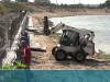 Чтобы не было оползней: в Дубоссарах укрепляют берег Днестра