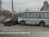 В Рыбнице «Мерседес» врезался в школьный автобус