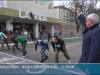 Бег под градом, сальто и старт босиком: эстафета в Тирасполе