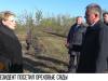 Президент посетил ореховые сады