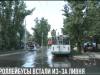 В Бендерах из-за ливня встали троллейбусы