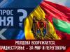 Молдова вооружается, Приднестровье – за мир и переговоры. Вопрос дня – 26/06/23