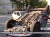 В Тирасполе перевернулось такси