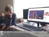 Многодетной семье подарили компьютеры